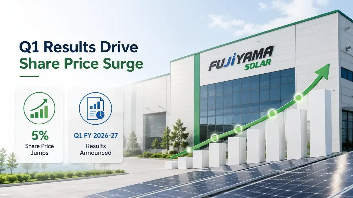 fujiyama power systems share price rallies to fresh all time high of rs 431 25 even as broader market slips Fujiyama Power Systems Share Price Jumps 5%