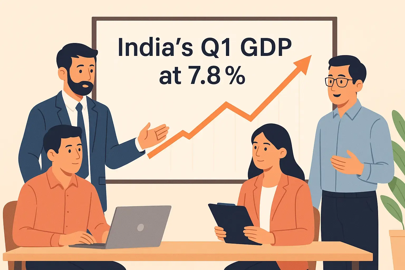 India’s Q1 GDP at 7.8%: What Traders and Investors Need to Know