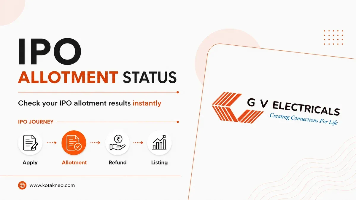 G V Electricals IPO Allotment Status: Check Online on Registrar & BSE SME