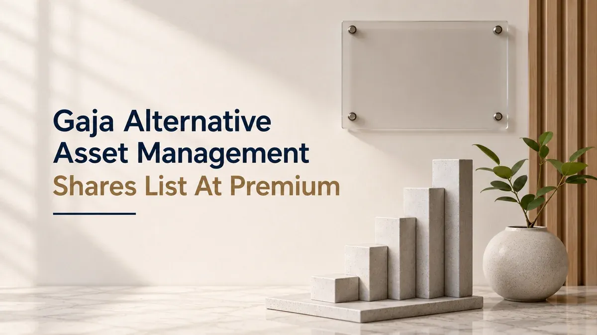 gaja alternative asset management shares list at over 15 percent premium Gaja Alternative Asset Management Ltd IPO Listing: Shares List At A Premium Of Over 15% To Issue Price
