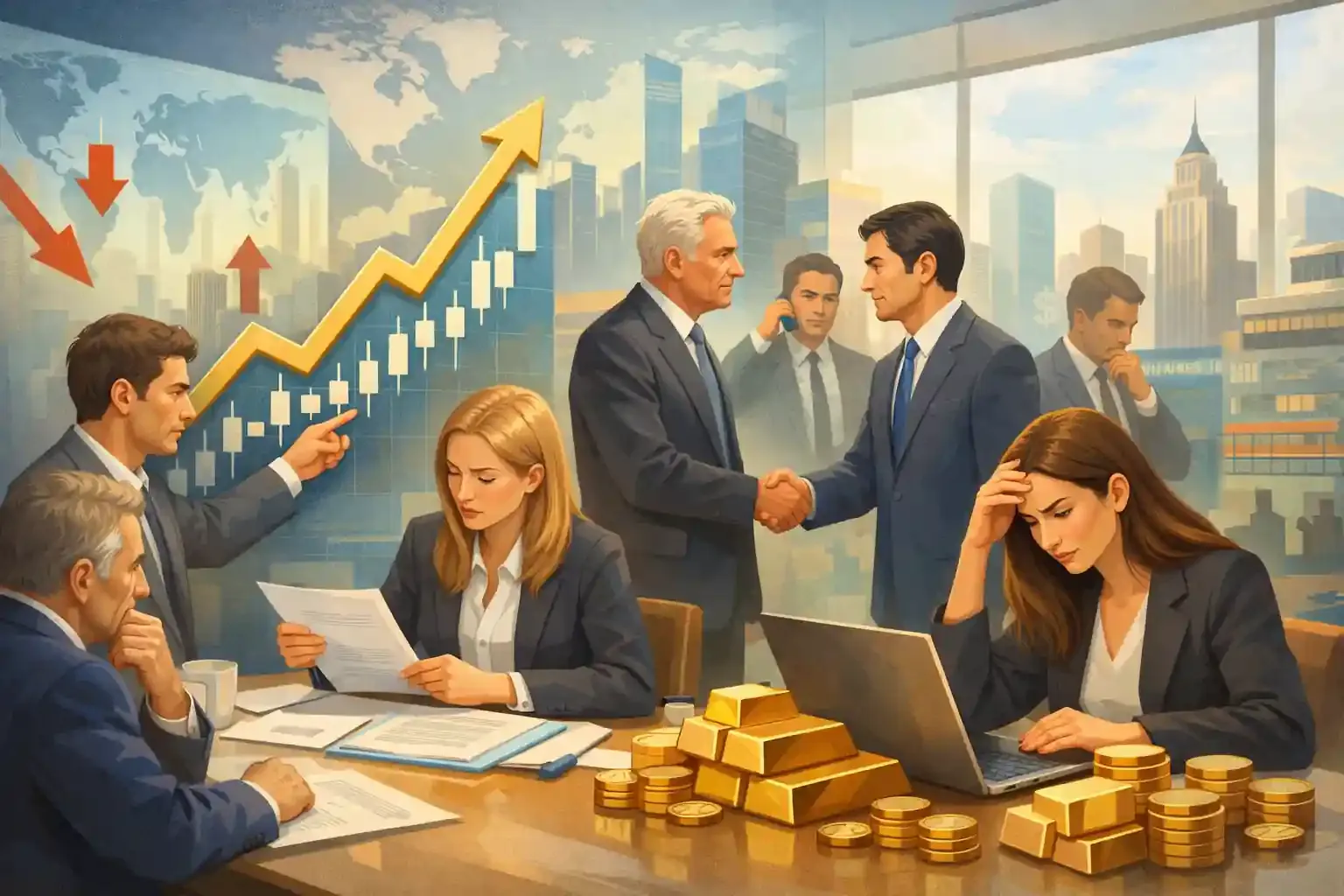 Gold-hits-5,000-mark-for-first-time Gold-price-breaks-5,000-dollar
