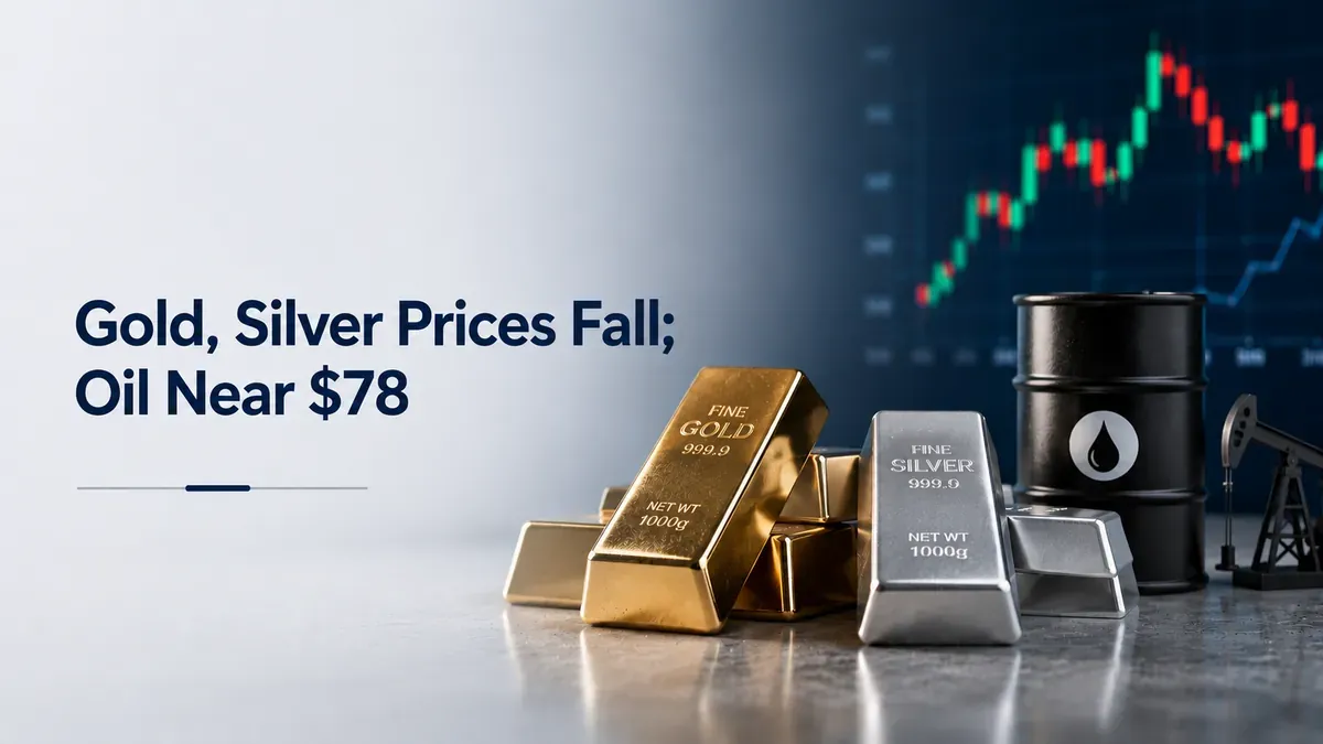 gold price today silver price today-oil-price-today kotak neo commodity watch us iran tensions Gold, Silver Prices Today: Bullion Falls as US-Iran Tensions Lift Fed Rate Hike Bets