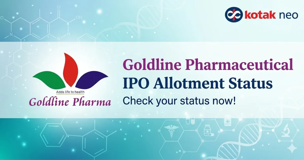 How To Check Goldline Pharmaceutical IPO Allotment Status Online? Goldline Pharmaceutical IPO Allotment Status