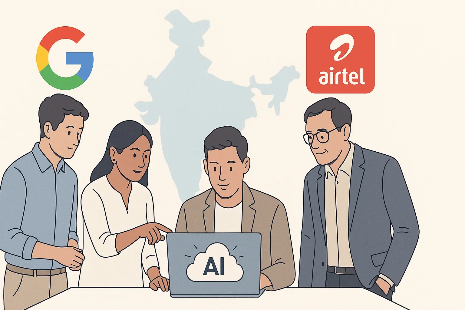 Google & Airtel Forge AI Hub Partnership: What It Means for India’s Digital Infrastructure