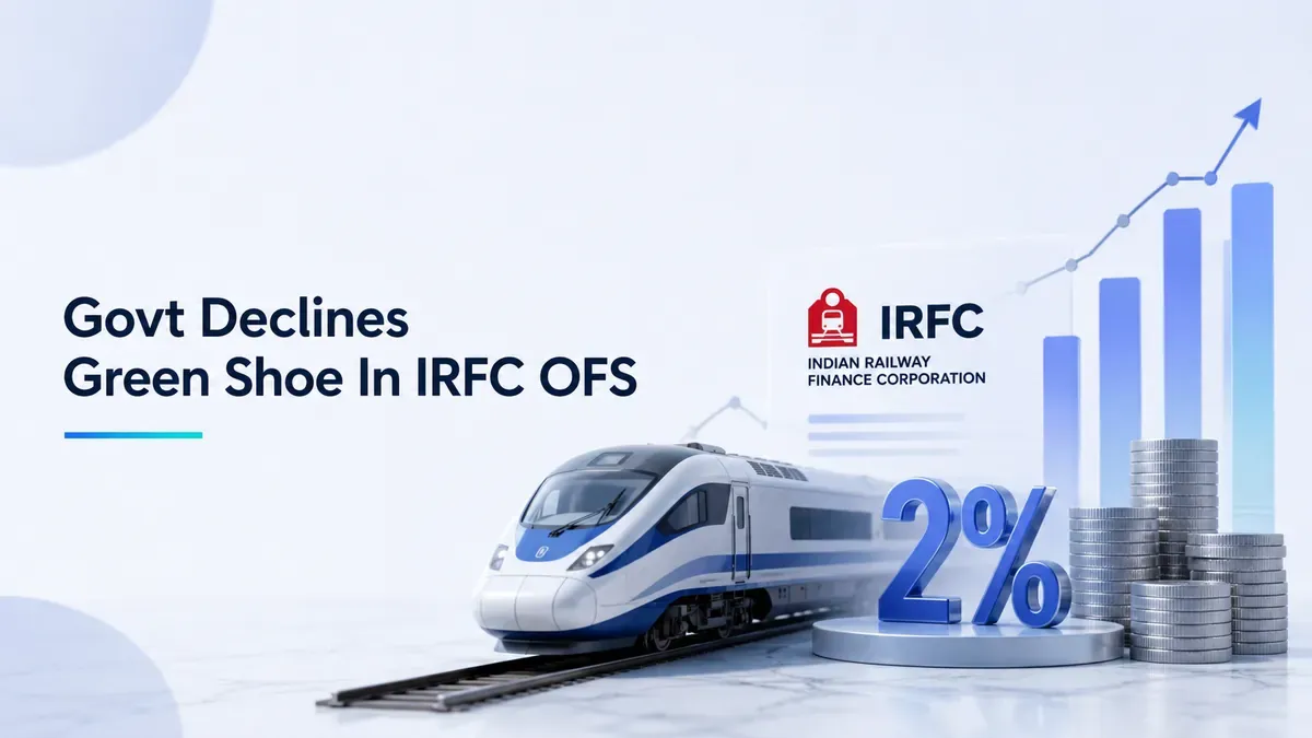 govt-declines-green-shoe-in-irfc-ofs govt-declines-green-shoe