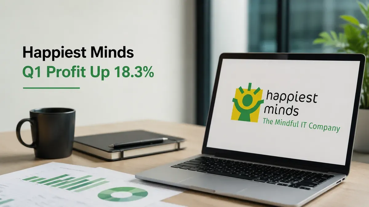 Happiest Minds Q1FY27: Net Profit Rises 18.3% To ₹67.6 Crore