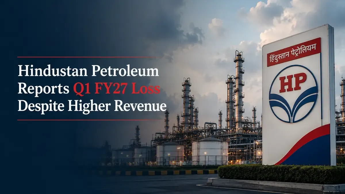 Hindustan Petroleum Reports Q1 FY27 Loss Despite Higher Revenue