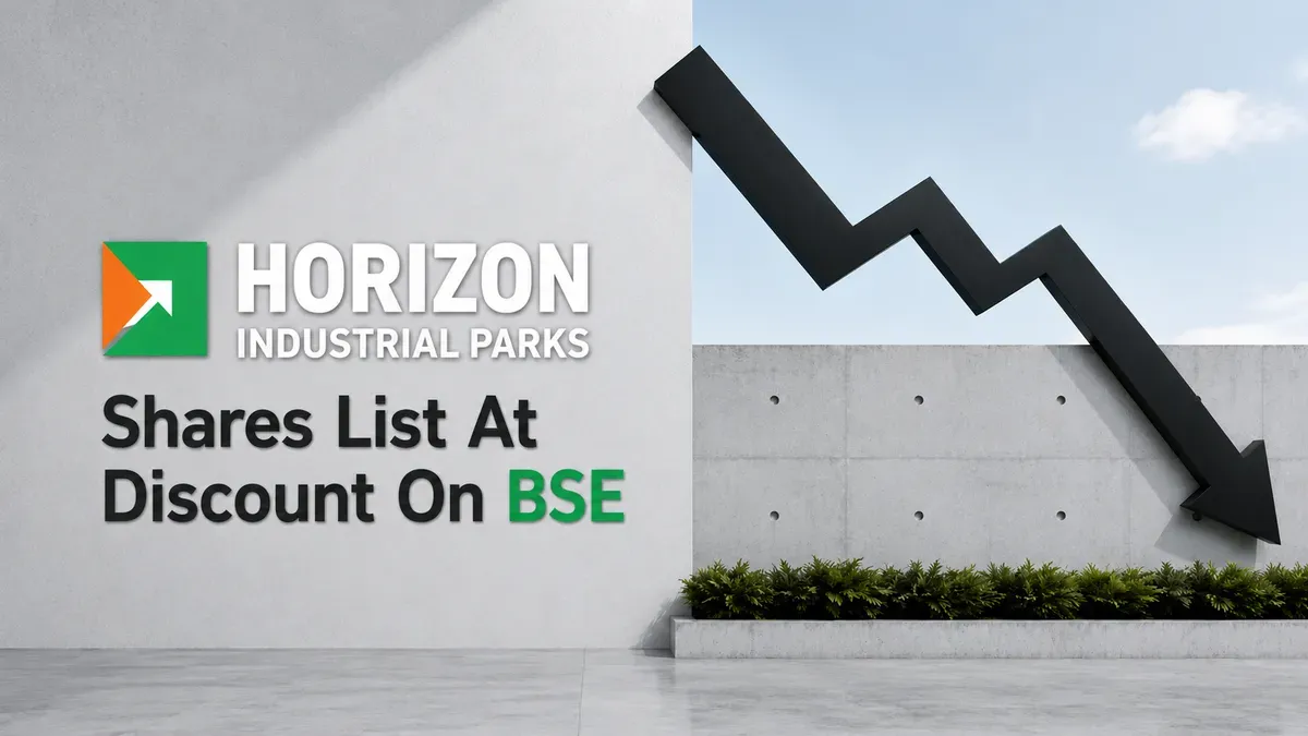 horizon industrial parks shares list almost flat Horizon Industrial Parks IPO Listing: Shares List At 0.58% Discount On BSE