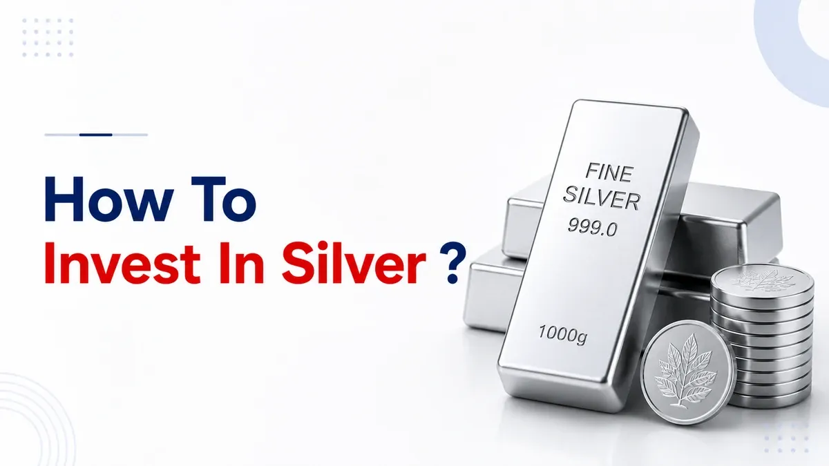 How To Invest In Silver: Methods, Benefits, And Things to Know Investor exploring different ways to invest in silver, including coins, ETFs, and silver bars