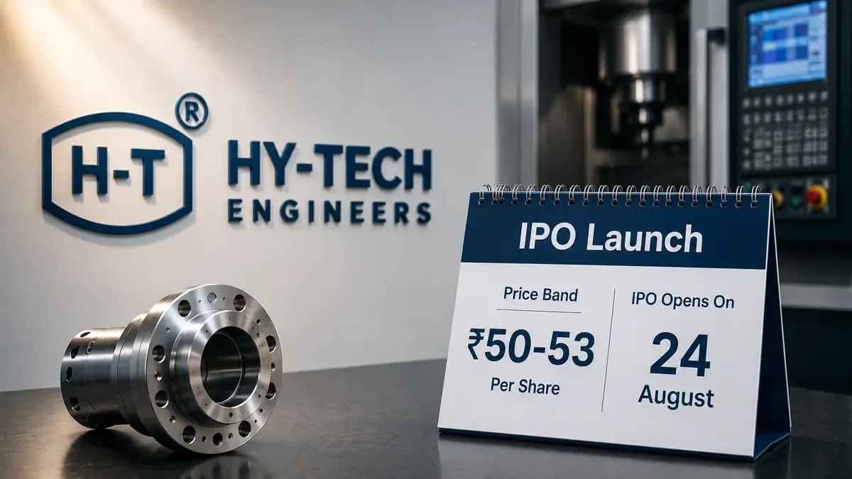 Hydraulic Fittings Maker Hy-Tech Engineers Fixes ₹50-53 Price Band For IPO