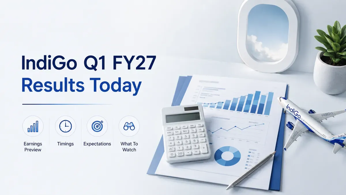IndiGo Q1 FY27 Results Today: Earnings Preview, Timings, Expectations and What to Watch 