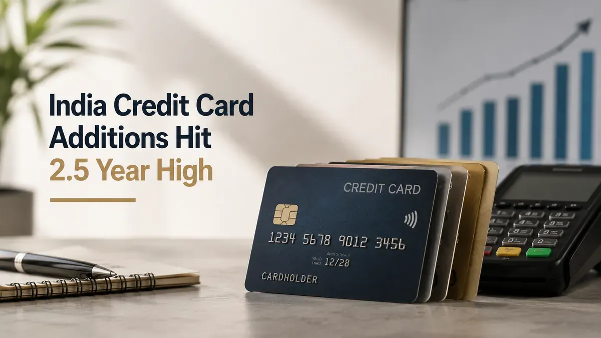 India Credit Card Additions Hit 2.5-Year High In June
