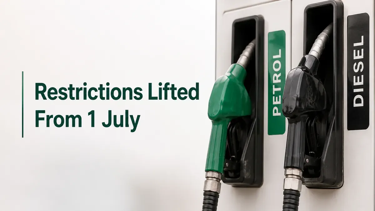 India To Remove Fuel Sale Restrictions From 1 July 
