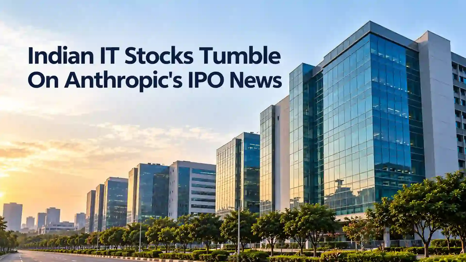 indian it stocks fall as anthropic ipo raises fresh ai investment concerns Indian IT Stocks Fall As Anthropic IPO Revives AI Investment Fears; Infosys, TCS And Wipro Among Losers