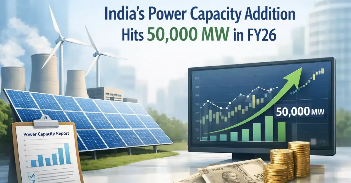indias-power-capacity-addition-crosses-50000-mw-in-fy26-so-far india-power-capacity-addition-fy26-52537-mw