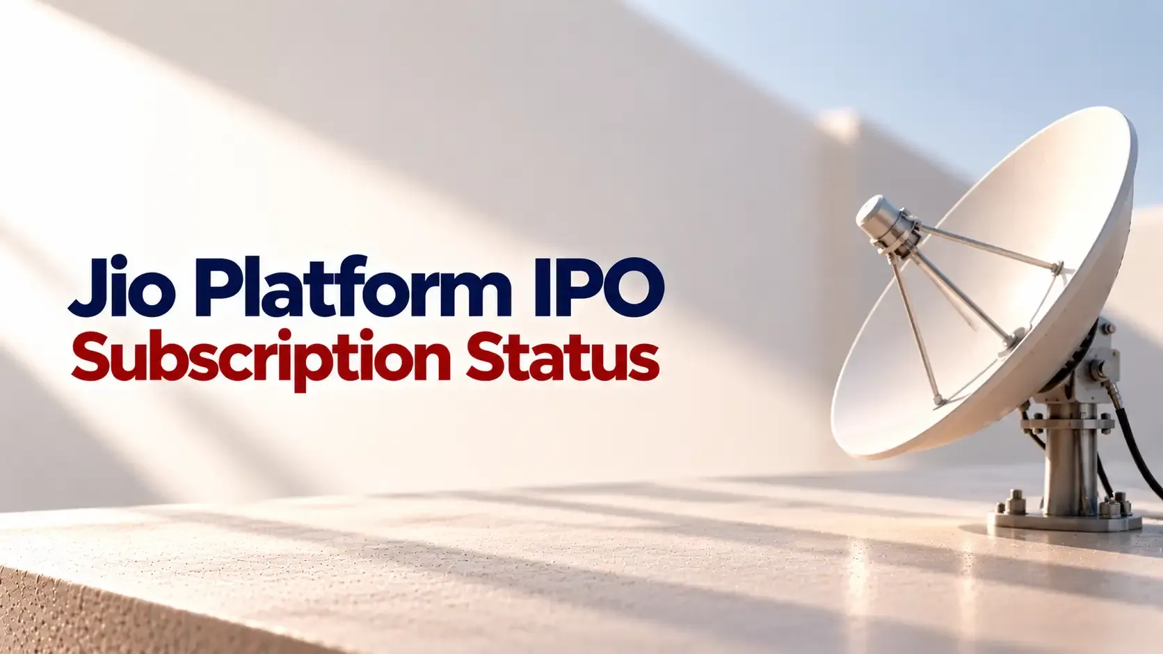 Jio IPO Subscription Status: Anchor Bidding Opens Today Ahead of ₹30,213 Crore Public Issue on October 21
