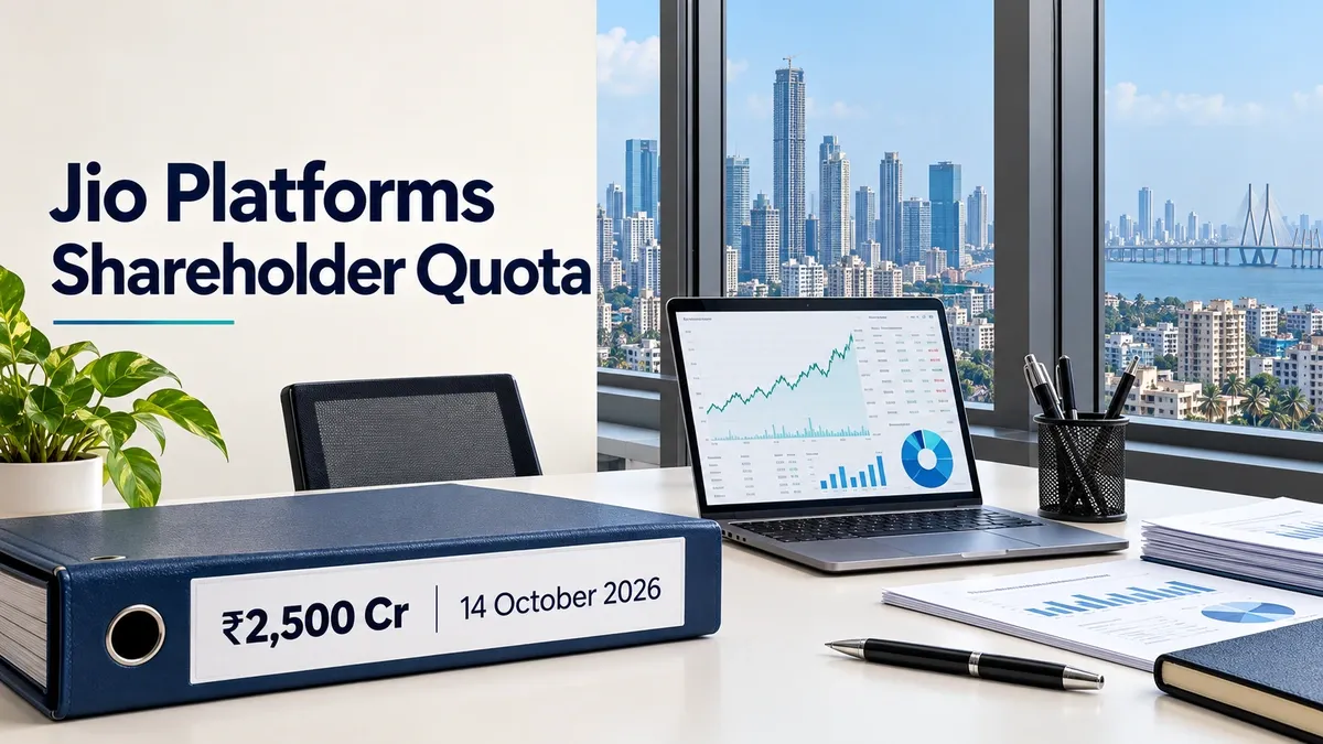 Jio IPO Shareholder Quota Record Date On 14 October; ₹2,500 Cr Reserved ...