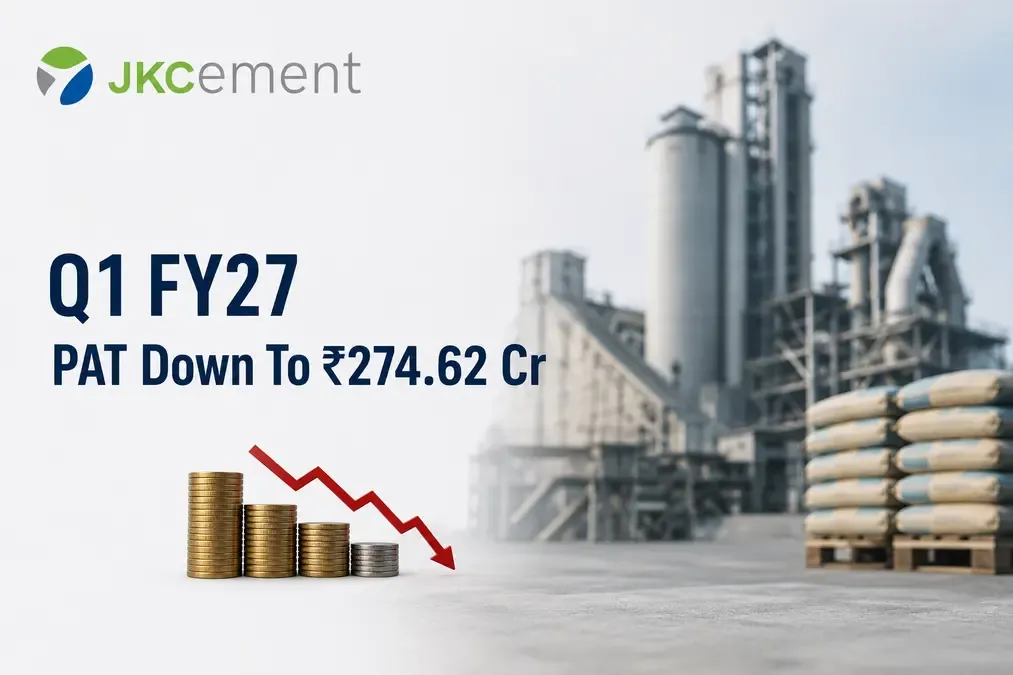 JK Cement Q1 FY27 Results: Revenue Rises 20.3% To ₹4,031.72 Crore