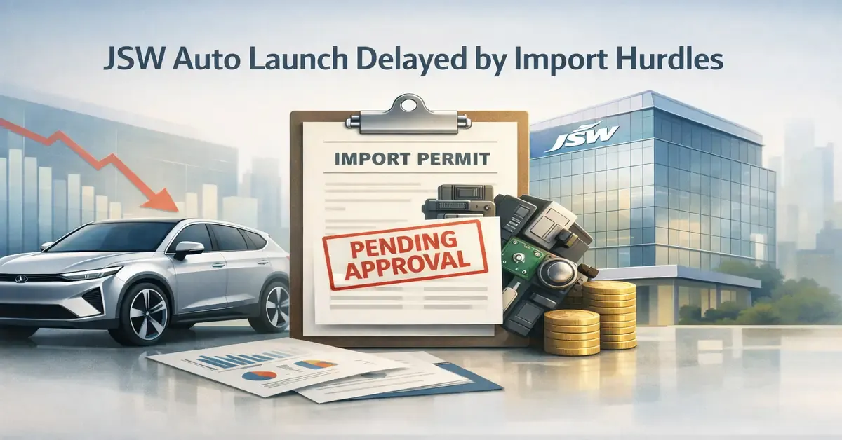 jsws-3-billion-auto-venture-faces-launch-risk-amid-import-curbs jsw-ev-launch-delay-china-import-approvals