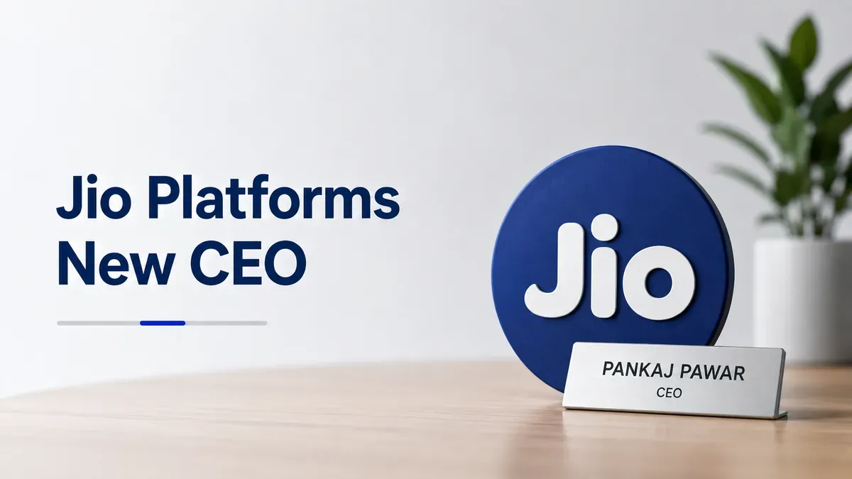 jio platforms ceo pankaj pawar kiran thomas ipo 2026 Jio Platforms Replaces CEO Kiran Thomas With Pankaj Pawar