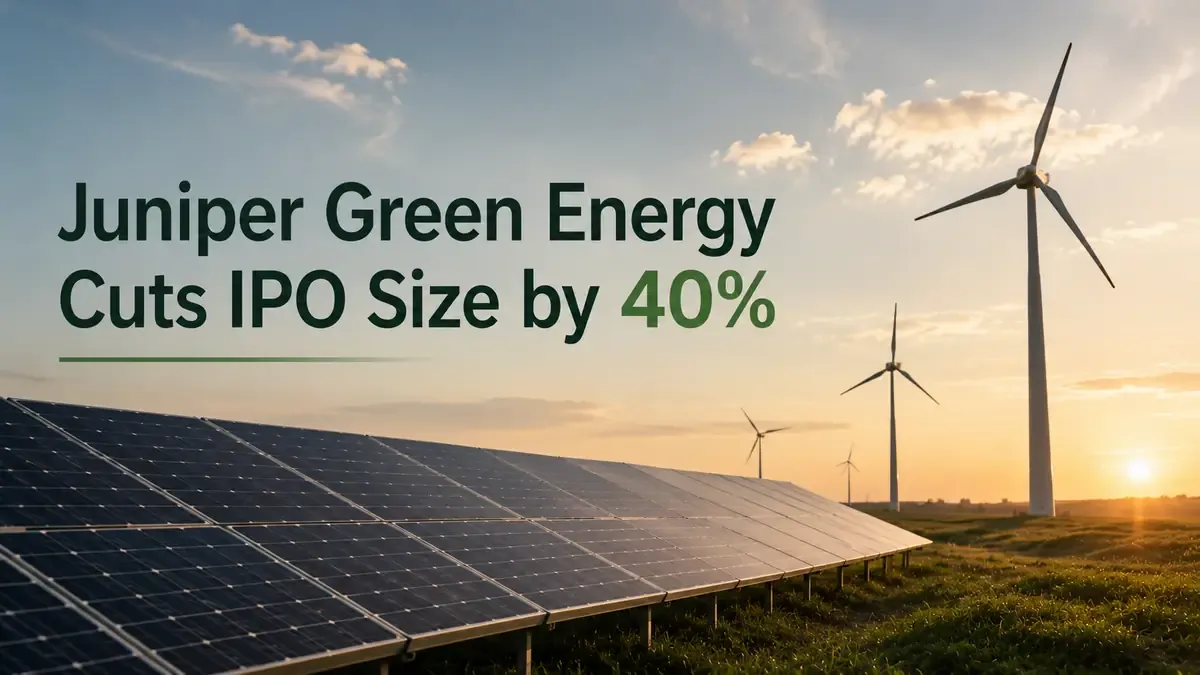 Juniper Green Energy Slashes IPO By 40% Under SEBI's New Rules