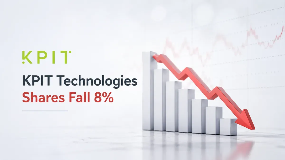 KPIT Technologies Shares Fall 8% As Europe Weakness, Margin Pressure Overshadow Q1 Results