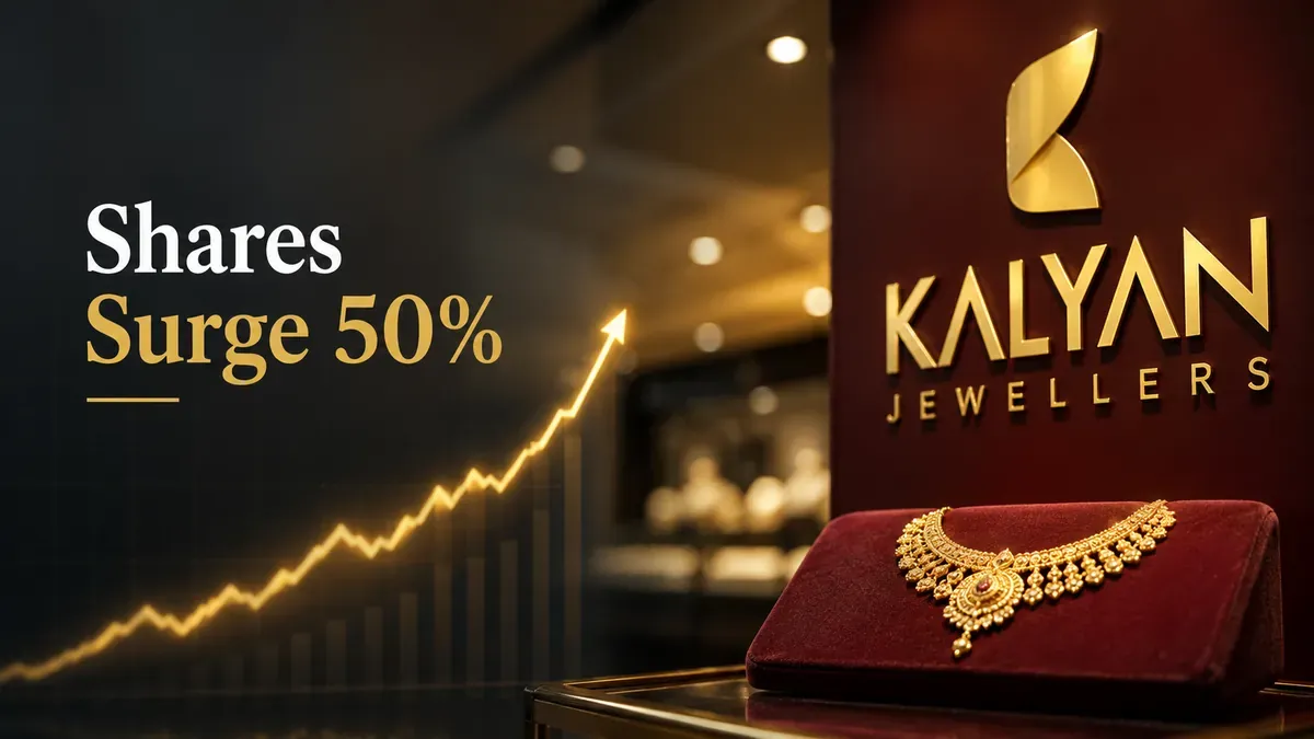 Kalyan Jewellers Shares Jump 50% In Five Sessions, Adding ₹18,500 Crore To Market Value