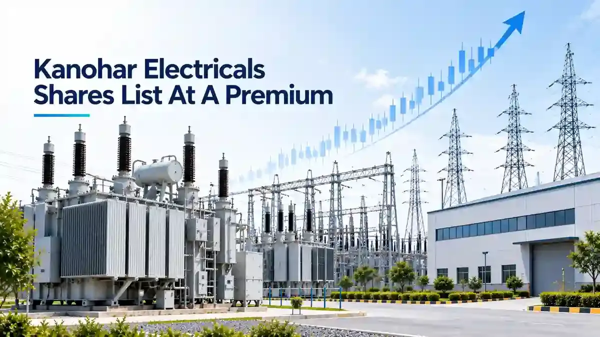 kanohar electricals shares list at a premium Kanohar Electricals IPO Listing