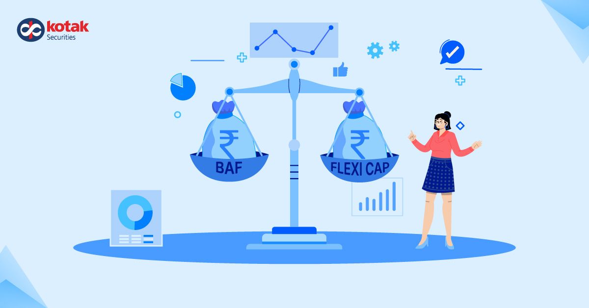 Understanding types of hybrid funds - BAF vs flexi cap