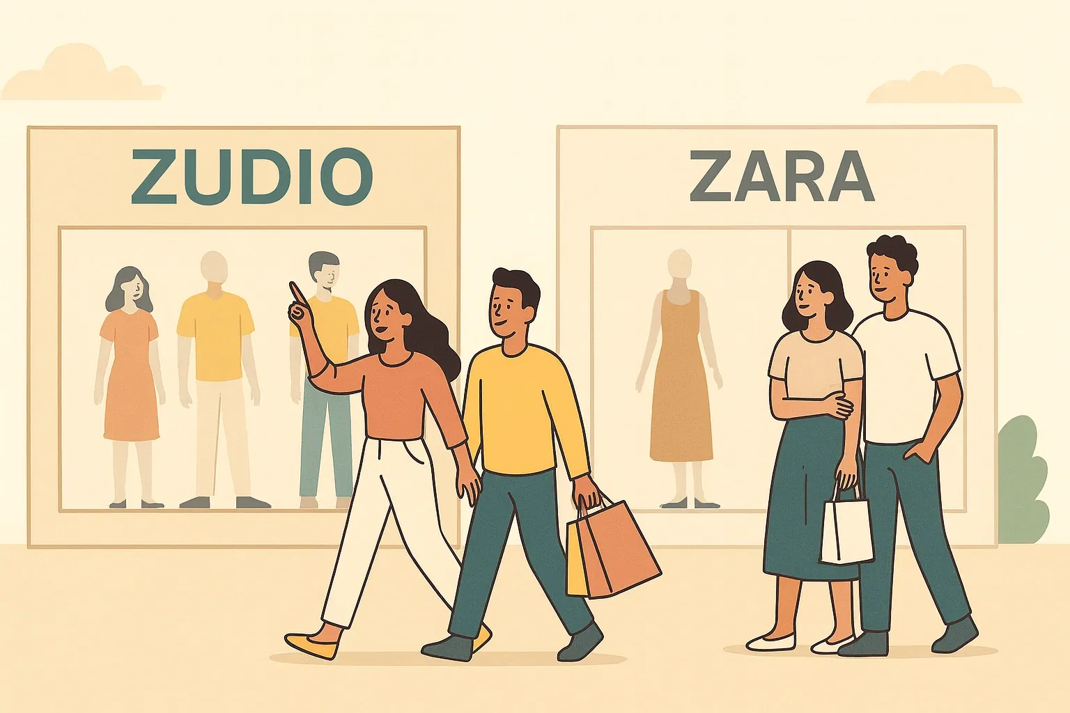 Why Zudio is Growing 10X Faster Than Zara in India-The Curious Case