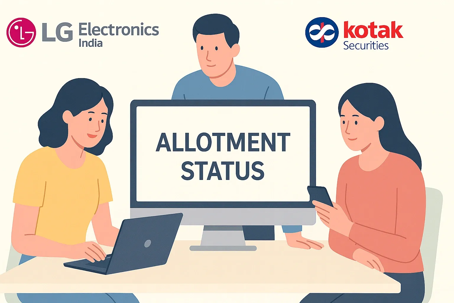 LG Electronics IPO Allotment Status: How to Check Online