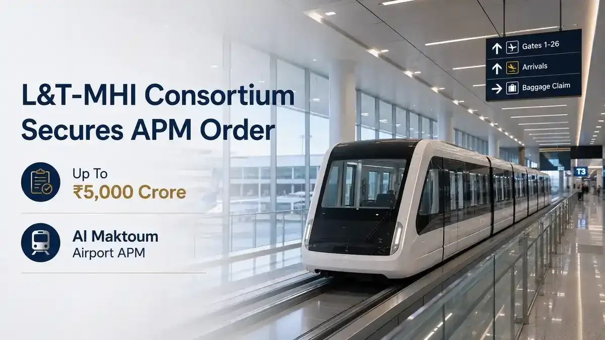 l and t mhi al maktoum airport 5000 crore order L&T-MHI Consortium Secures Al Maktoum