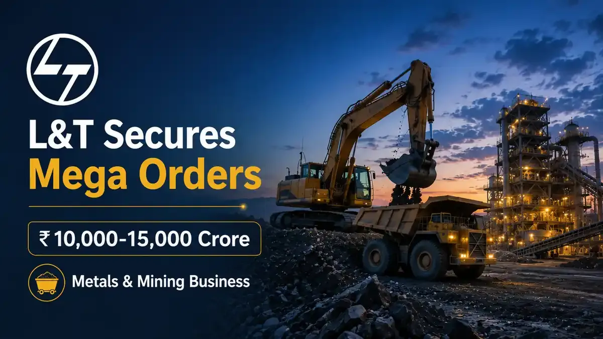L&T Secures Mega Orders Worth ₹10,000-15,000 Crore In Metals And Mining Business