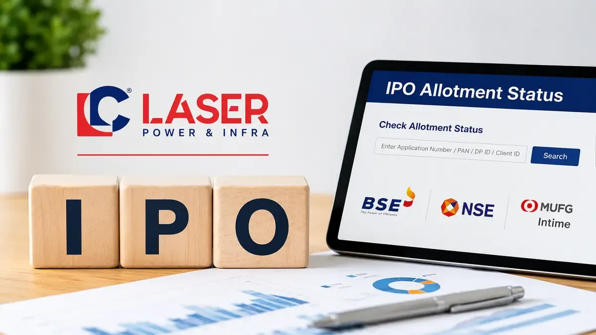 laser power infra ipo allotment status Laser Power IPO Allotment Status: How to Check Share