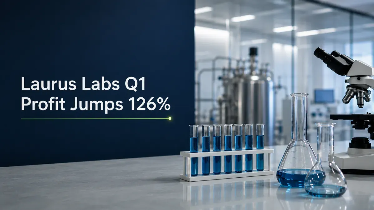 Laurus Labs Shares Rally Nearly 8%