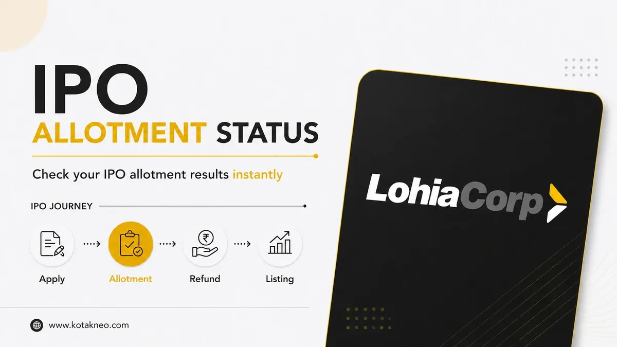 Lohia Corp IPO Allotment Status: How to Check IPO Allotment Status Online on NSE, BSE & MUFG Intime