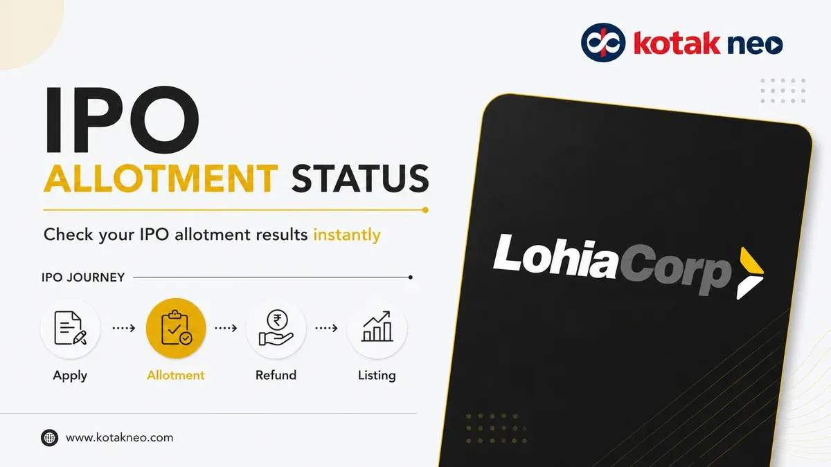 Lohia Corp IPO Allotment Status: How to Check IPO Allotment Status Online on NSE, BSE & MUFG Intime