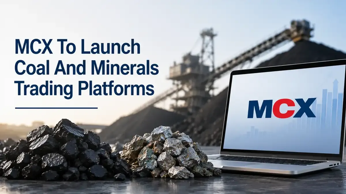 mcx 2 billion coal minerals trading platforms india MCX Plans ₹2 Billion Investment To Launch