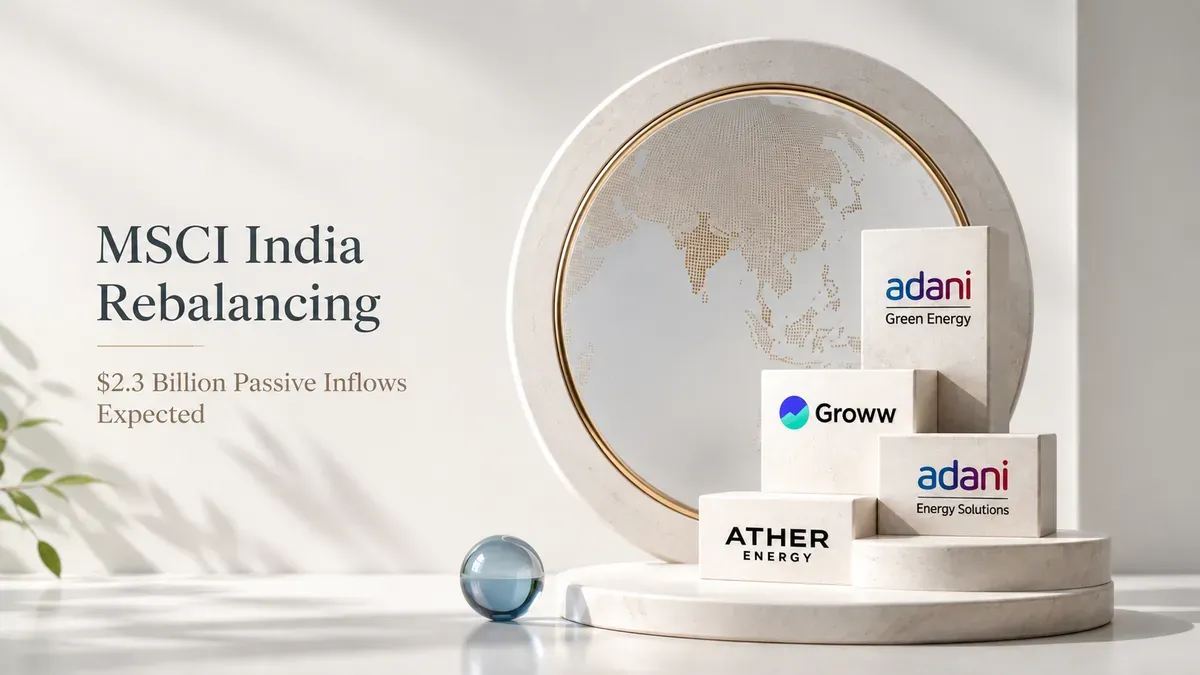 msci india rebalancing passive inflows august 2026 MSCI August Review Could Add 12 Indian Stocks