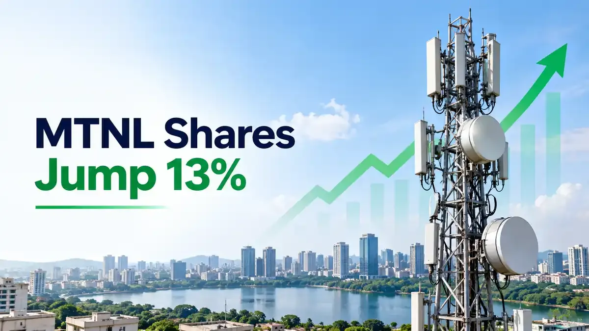 MTNL Shares Jump 13% After ₹891.53-Crore Powai Property Sale 