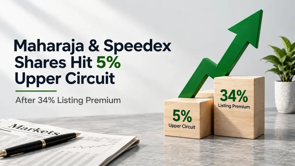 Maharaja & Speedex Shares Hit 5%