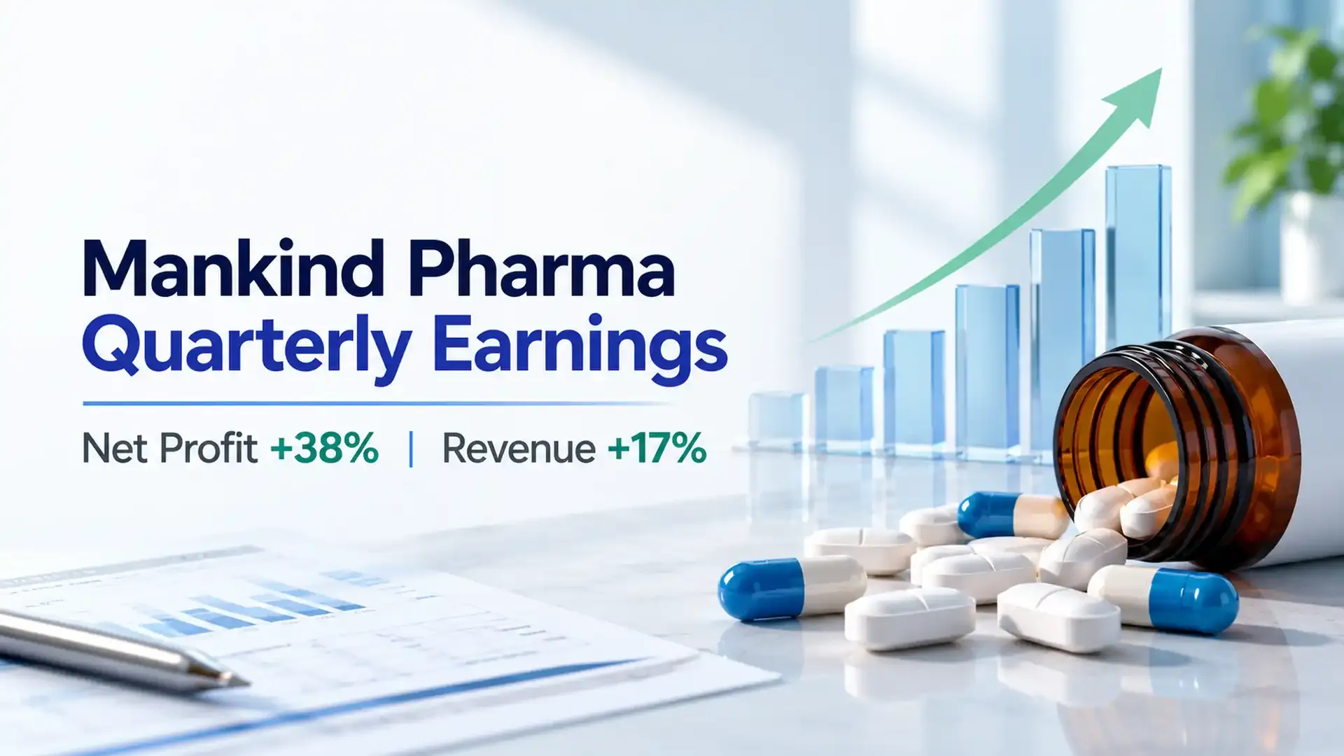 mankind pharma q2 fy27 results show strong profit growth Mankind Pharma Q2 FY 27 Results Announced: Net Profit Jumps 38% As Domestic Sales And Exports Grow, Shares Rally