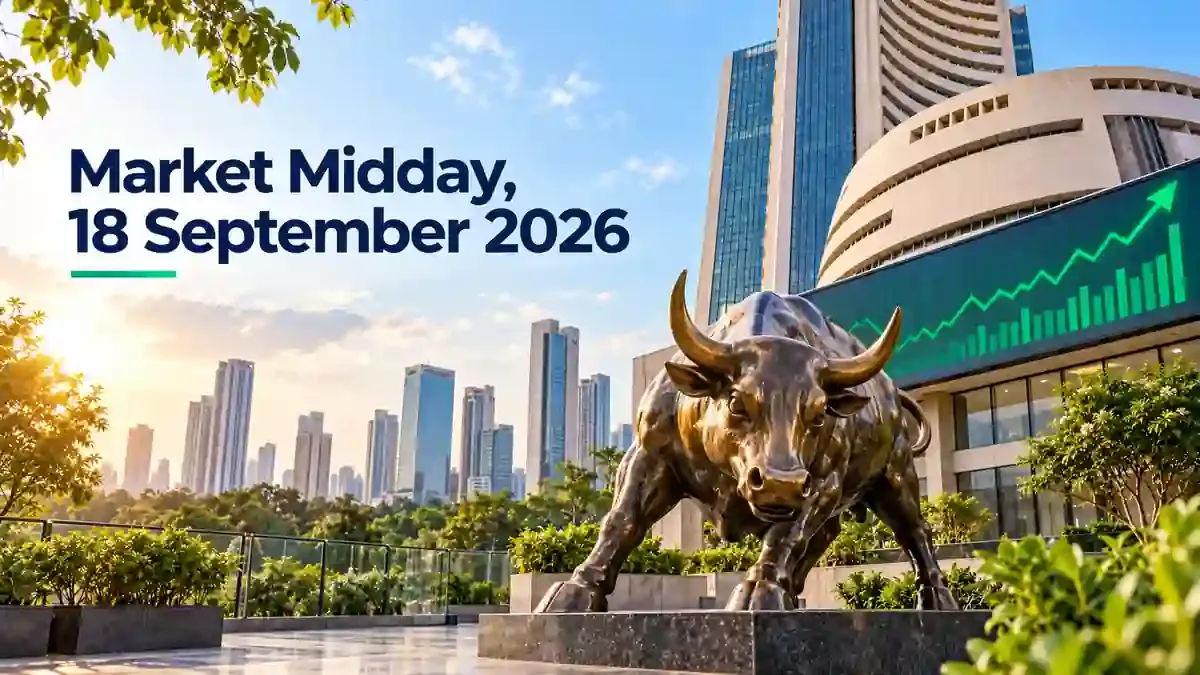 market midday 18 september 2026 markets trade in the positive Market Midday, 18 September 2026