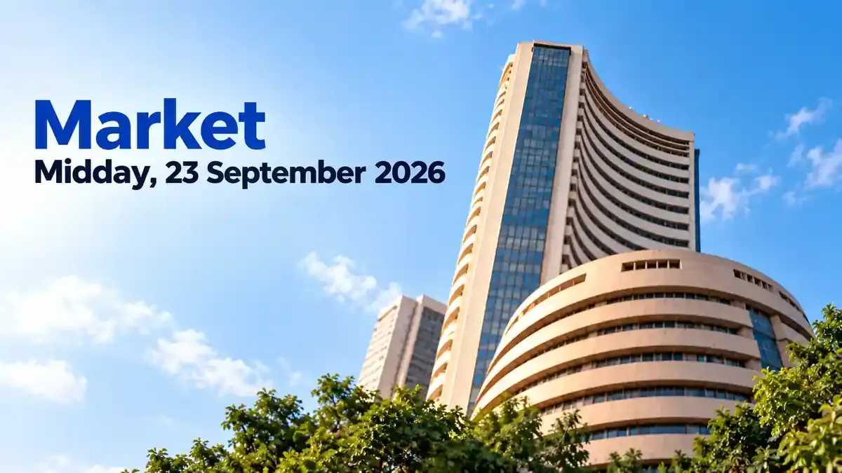 Market Midday, 23 September 2026: Sensex And Nifty Trade In The Positive 