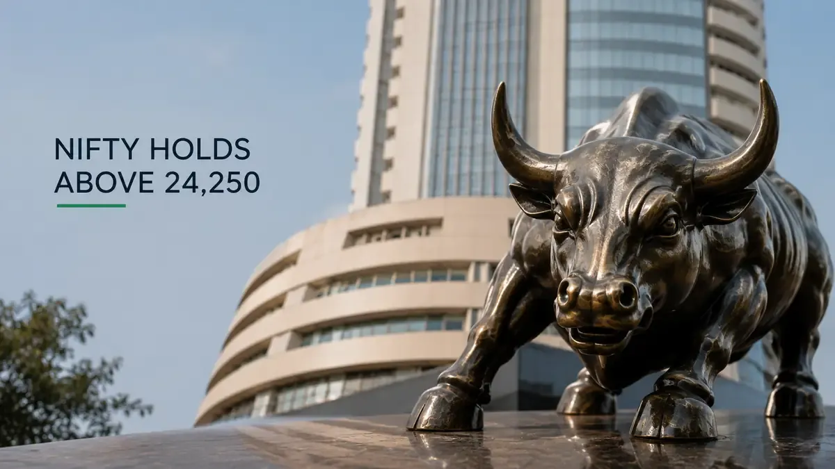 Market Midday, 30 July 2026: Sensex Trades Flat, Nifty Holds Above 24,250 Amid IT Rally 