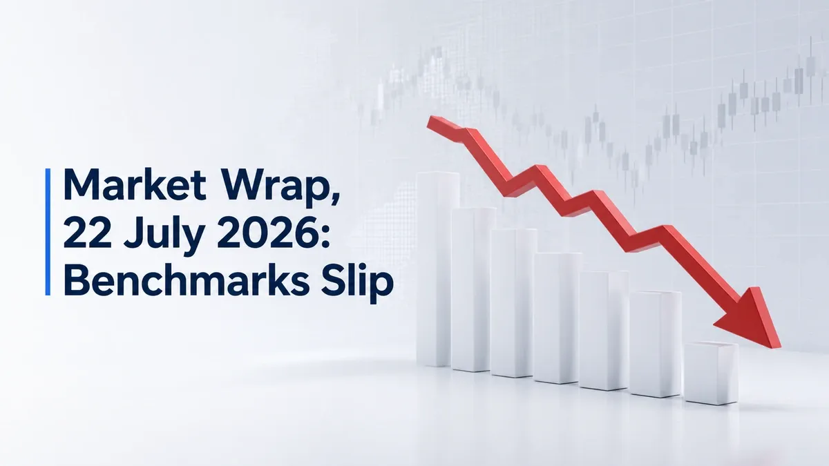 Market Wrap, 22 July 2026: Sensex And Nifty End In Red