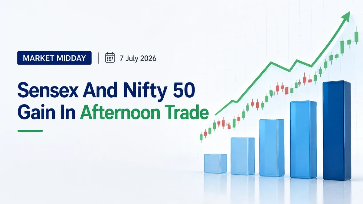 stock-market-today-sensex-nifty-titan-trent-7-july-2026 Market Midday, 7 July 2026