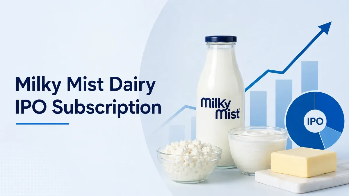milky mist dairy food ipo subscription status Milky Mist Dairy Food IPO Subscription Status Day 2: IPO Fully Subscribed at 1.35x, NII Leads Retail Categories