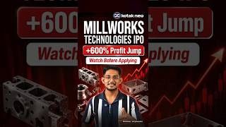 Millworks Technologies IPO - ₹160 Cr Upcoming IPO Opens 14–16 July 2026
