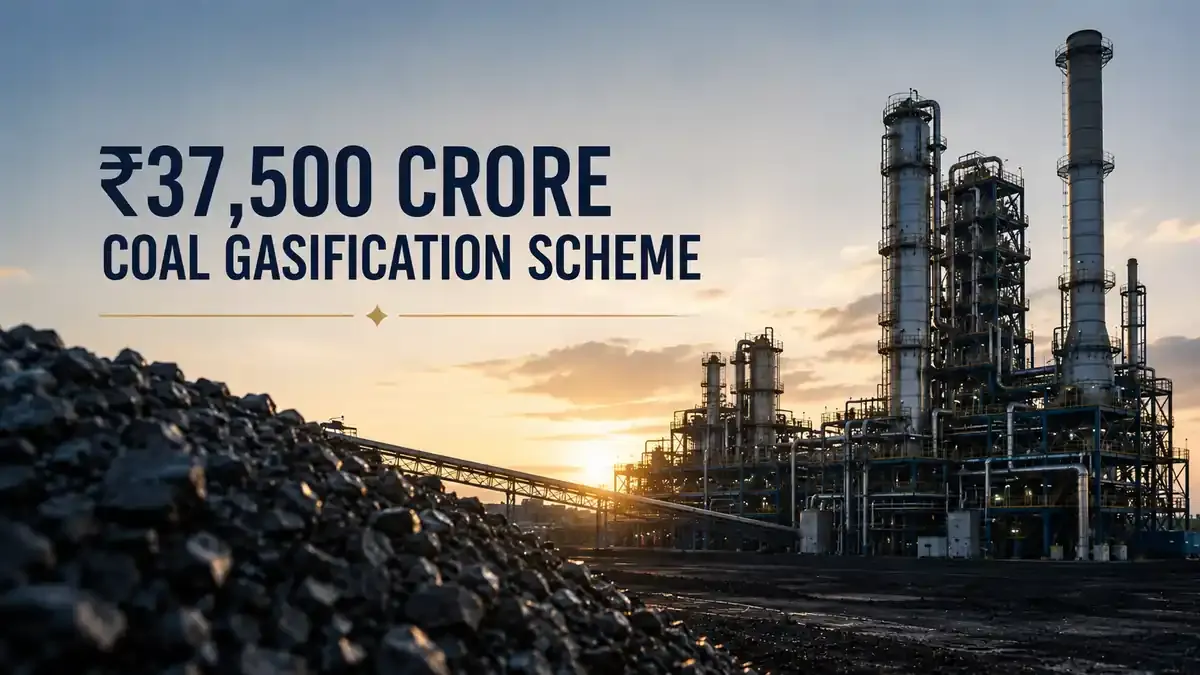 Ministry Of Coal Opens Applications For ₹37,500 Crore Coal Gasification Scheme